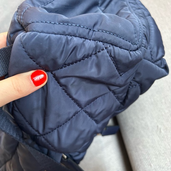 Marc Jacobs Midnight Blue Quilted Backpack, lightweight,really good condition - Picture 8 of 9